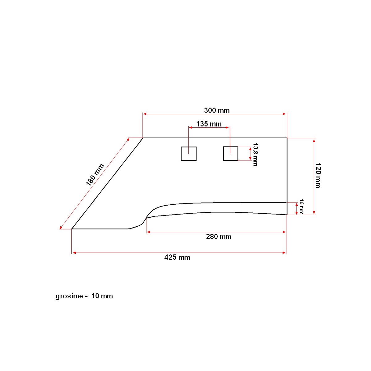 Brazdar plug PP2